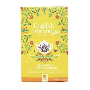 TE LEMONGRASS, GINGER & CITRUS 30 GR 20 BOLSITAS