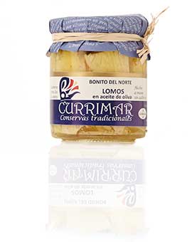 Lomos de Bonito en Aceite de Oliva 240 gr.