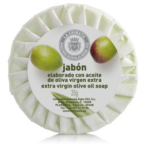 Jabón al Aceite de Oliva Plisado 20g