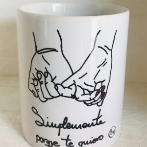 Taza Frase Manos