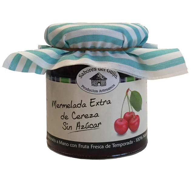 Mermelada Extra de Cereza Sin Azúcar añadido 280 gr.