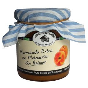 Mermelada Extra de Melocotón Sin Azúcar añadido  280 gr.