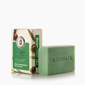 Jabón Artesano Regenerador de Aloe y Manzanilla La Chinata
