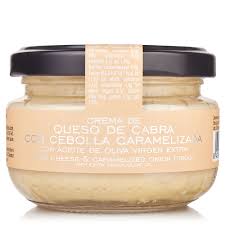 Crema de Queso de Cabra con Cebolla Caramelizada 120 gr.
