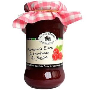 Mermelada Extra de Frambuesa y Grosella 400 gr.
