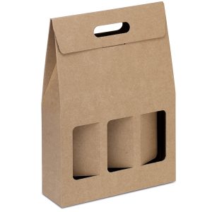 Estuche 3 botellas de vino