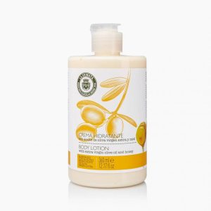 Crema Hidratante  Corporal AOVE y Miel 360 ml.